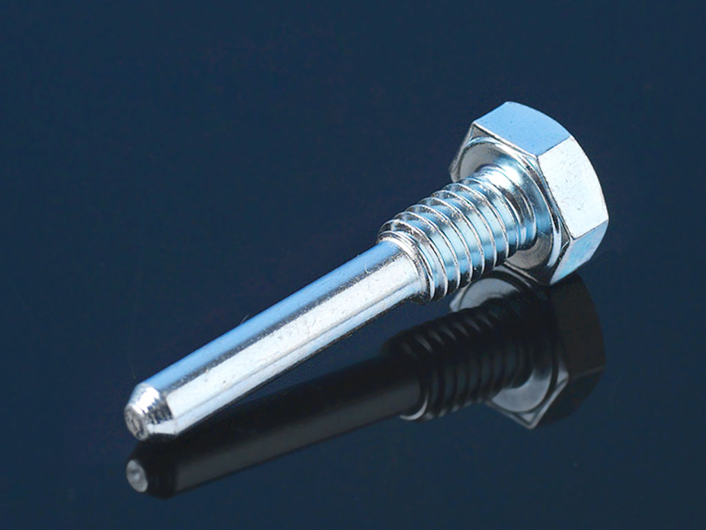 Positioning pin ø 6-h11 x 30 mm, 8.8 grade steel, extruded