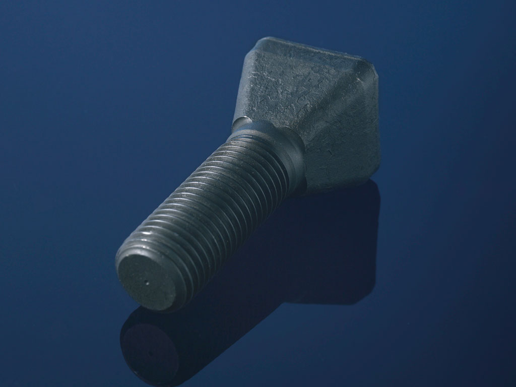 Breaker bolt M 30 x 120 mm, head 50 x 50 mm, hot forged