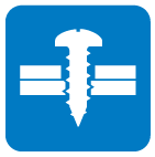Bossard Pilot hole design tapping screw