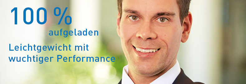 100 % aufgeladen - Leichtgewicht mit wuchtiger Performance