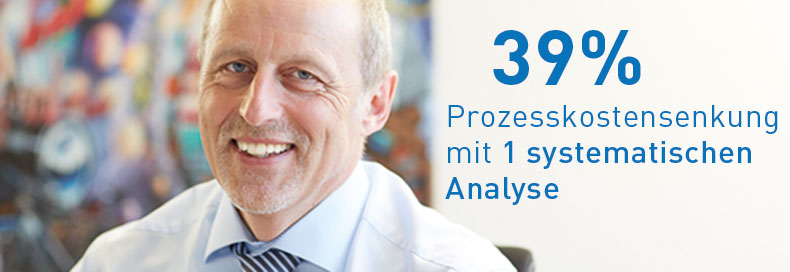 39% Prozesskostensenkung